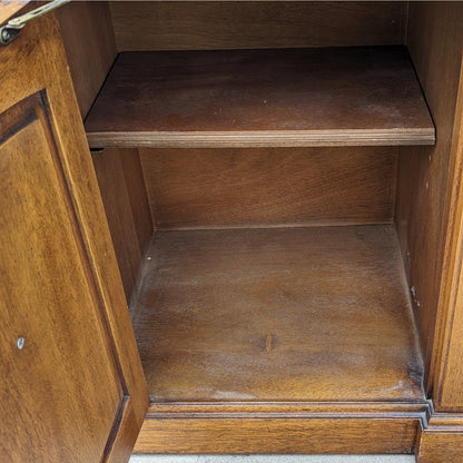 Vintage Hutch Cabinet by Drexel, Triune Collection, Mahogany