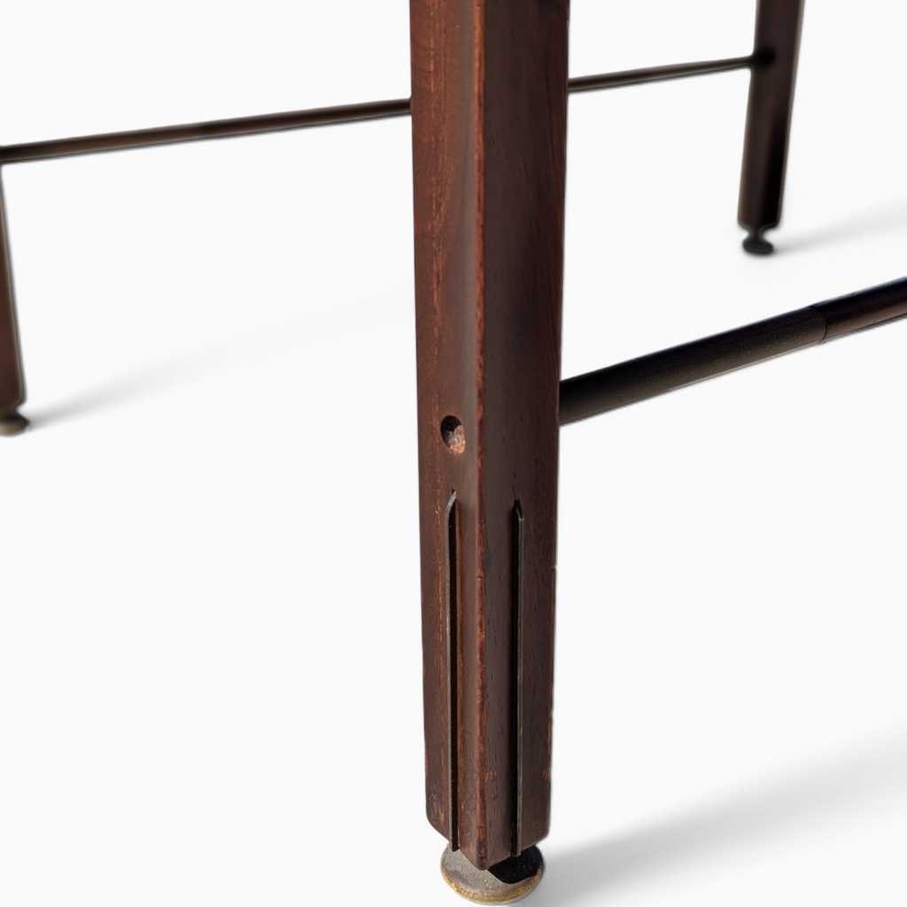 Crown City Table Co. Mid-Century Modern Wood Nightstand / End Table
