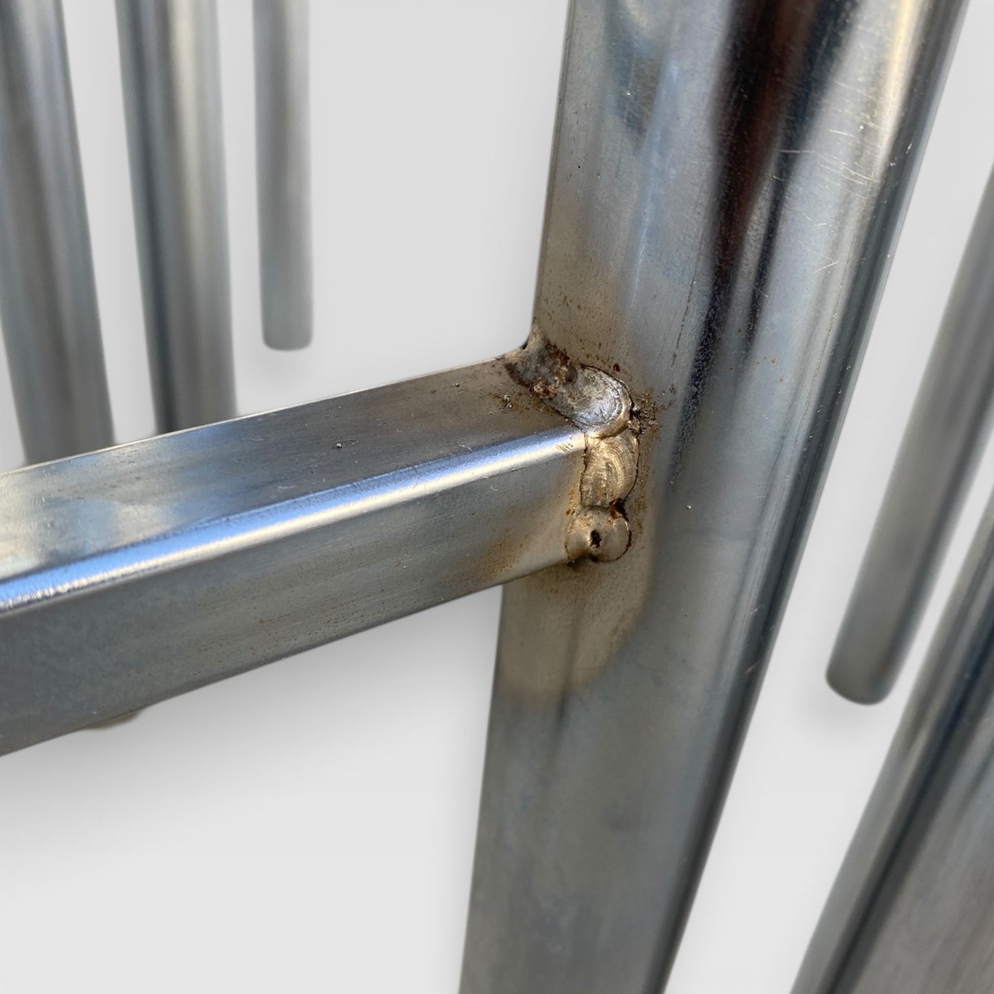 Chrome Bar Stools Set of 3 with Chocolate Velvet Seats