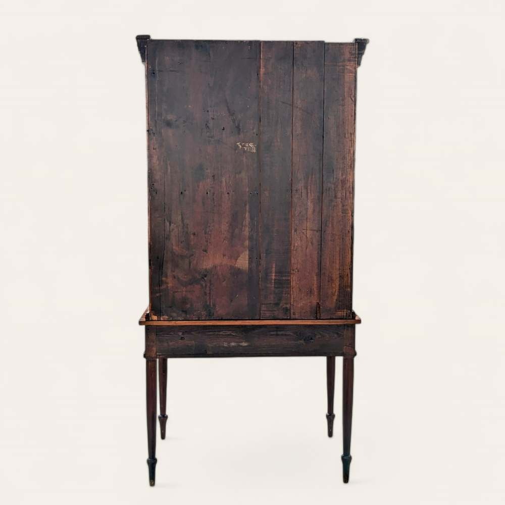 Antique Secretary Desk, Hutch, Early American, Walnut, C. 1800s, Office, Living Room