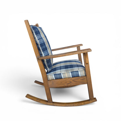 Arts & Crafts Mission Oak Rocking Chair by Oregon Chair Co., Portland, Oregon,