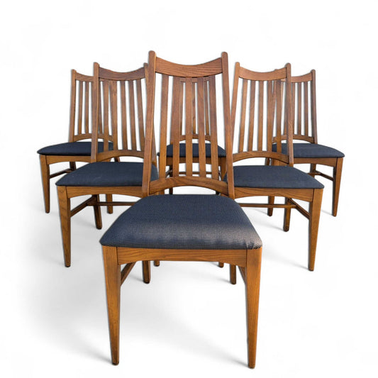 Set of 6 Mid Century Dining Chairs