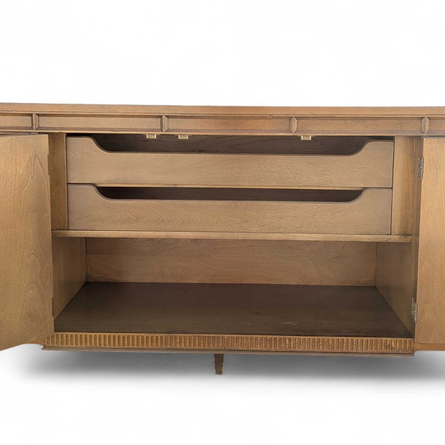 Mid-Century American of Martinsville Walnut Sideboard Buffet