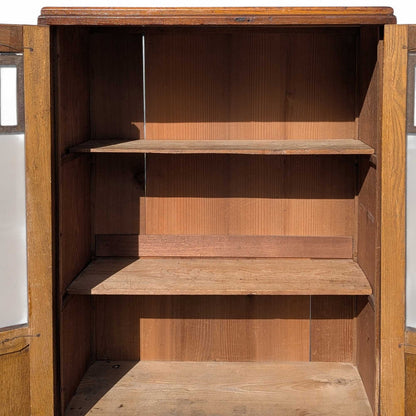 Antique Japanese Wooden Storage Cabinet, Meiji Period