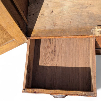 Antique Japanese Wooden Storage Cabinet, Meiji Period