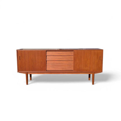 Mid Century Sideboard and Hutch – Troeds Model "Trio"  by Nils Jonsson, Danish Modern Teak Credenza, Scandinavian Buffet, Teak Cabinet, MCM Storage