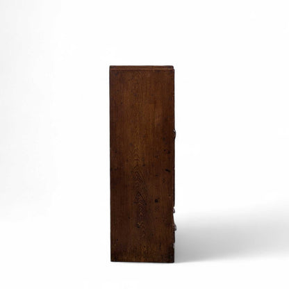 Antique Japanese Wooden Storage Cabinet, Meiji Period