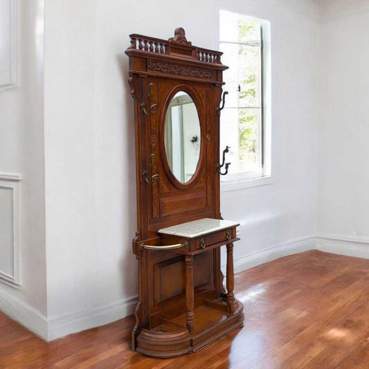Vintage Victorian Style Hall Tree