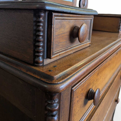 Antique Eastlake Dresser with Mirror