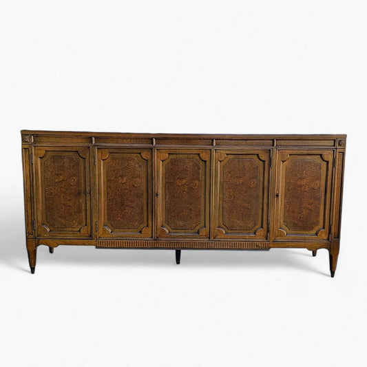 Mid-Century American of Martinsville Walnut Sideboard Buffet