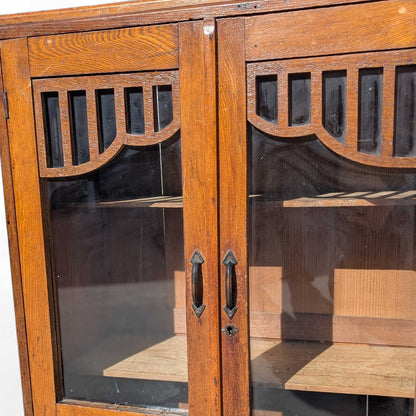 Antique Japanese Wooden Storage Cabinet, Meiji Period