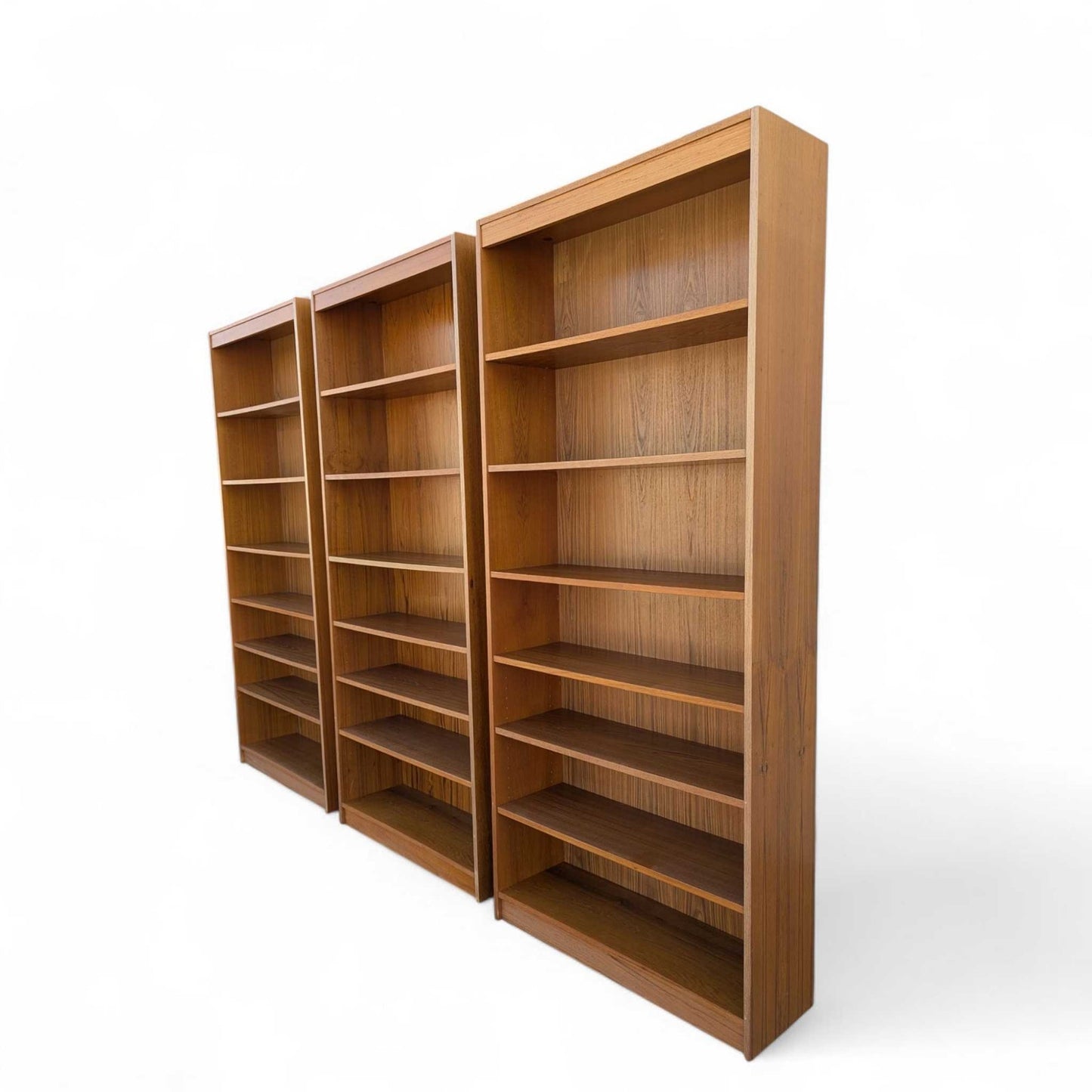 Teak Danish Mid Century Bookcases