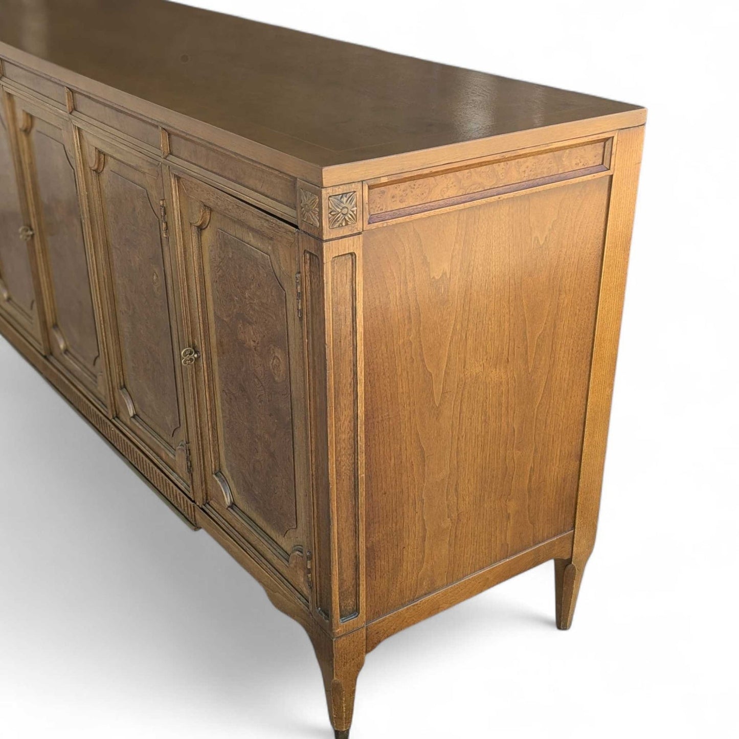 Mid-Century American of Martinsville Walnut Sideboard Buffet