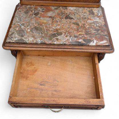 Pair of Antique French Louis XV Style Nightstands