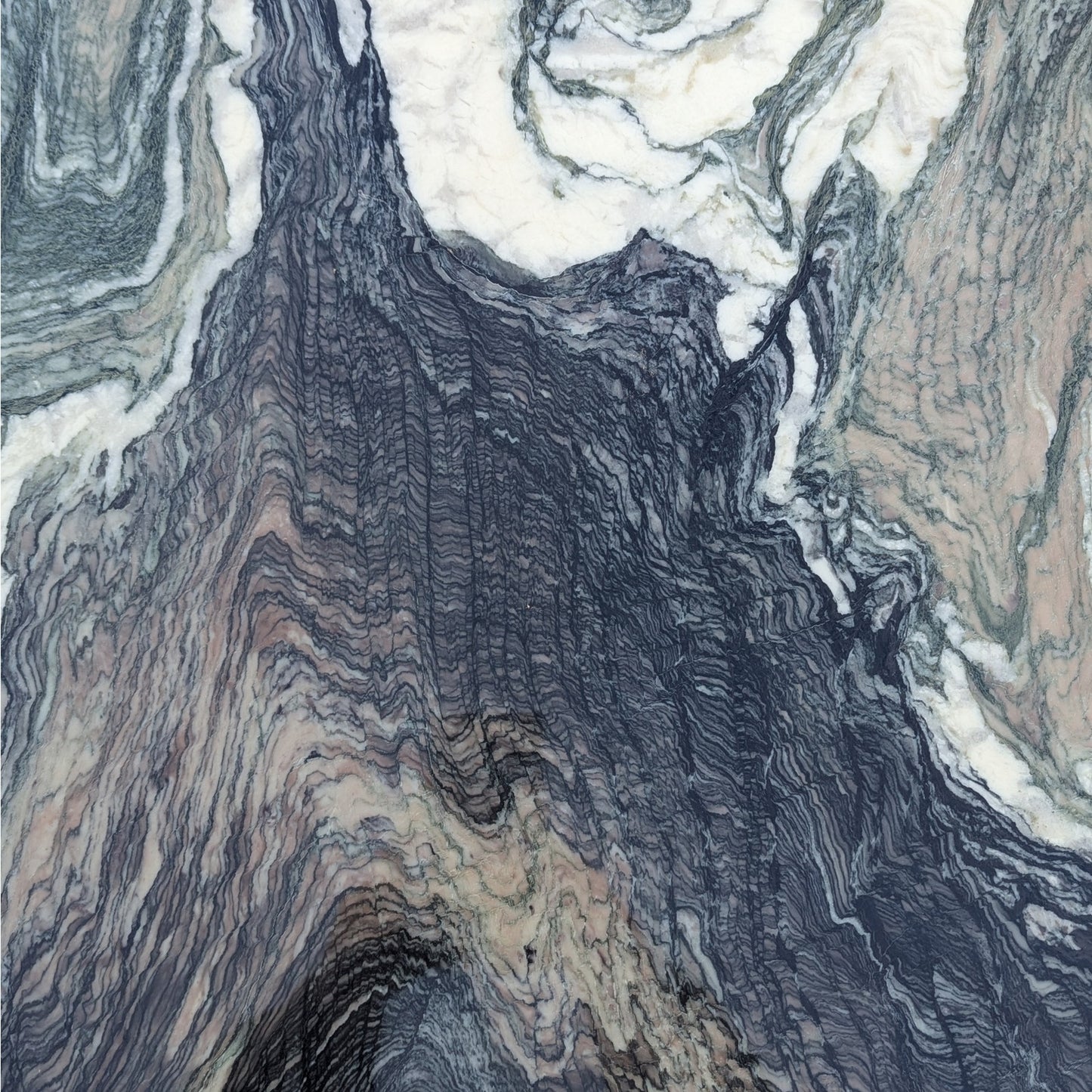 Postmodern Green Marble Coffee Table