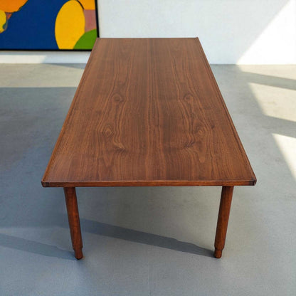 Teak Mid Century Coffee Table - Sculpted Legs, c. 1960s