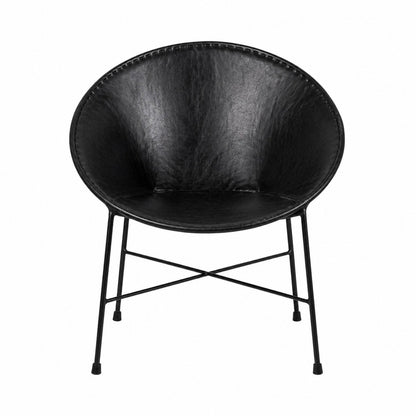 Pair - Handmade Leather Lounge Chair - Made to Order