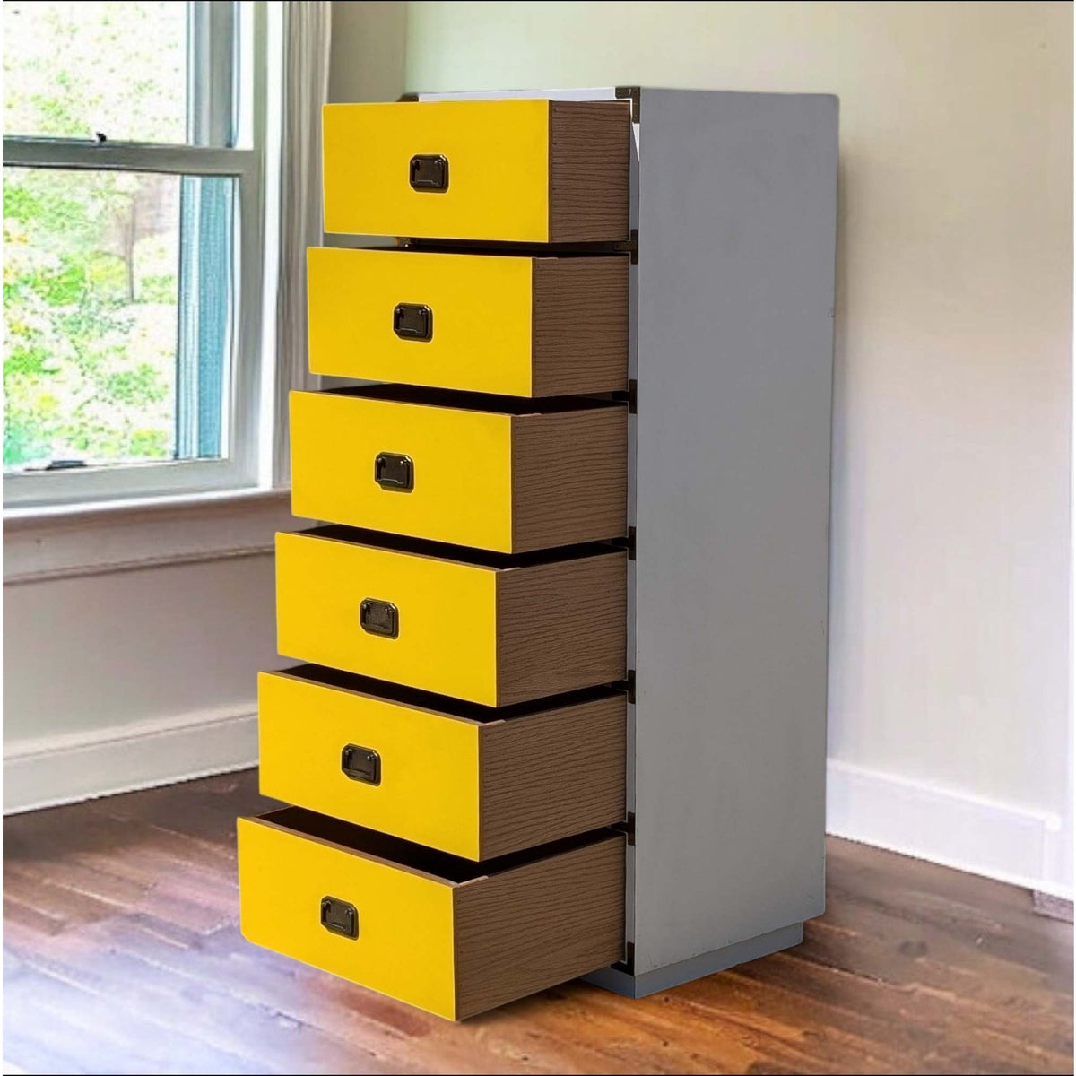 1970s Colormates Six-Drawer Tallboy by Morris of California — view 13 of 16