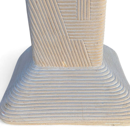 1980s Postmodern Plaster Floor Lamp by Dynasty Gallery