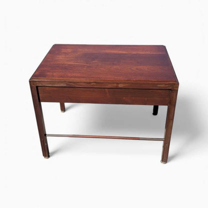 Crown City Table Co. Mid-Century Modern Wood Nightstand / End Table