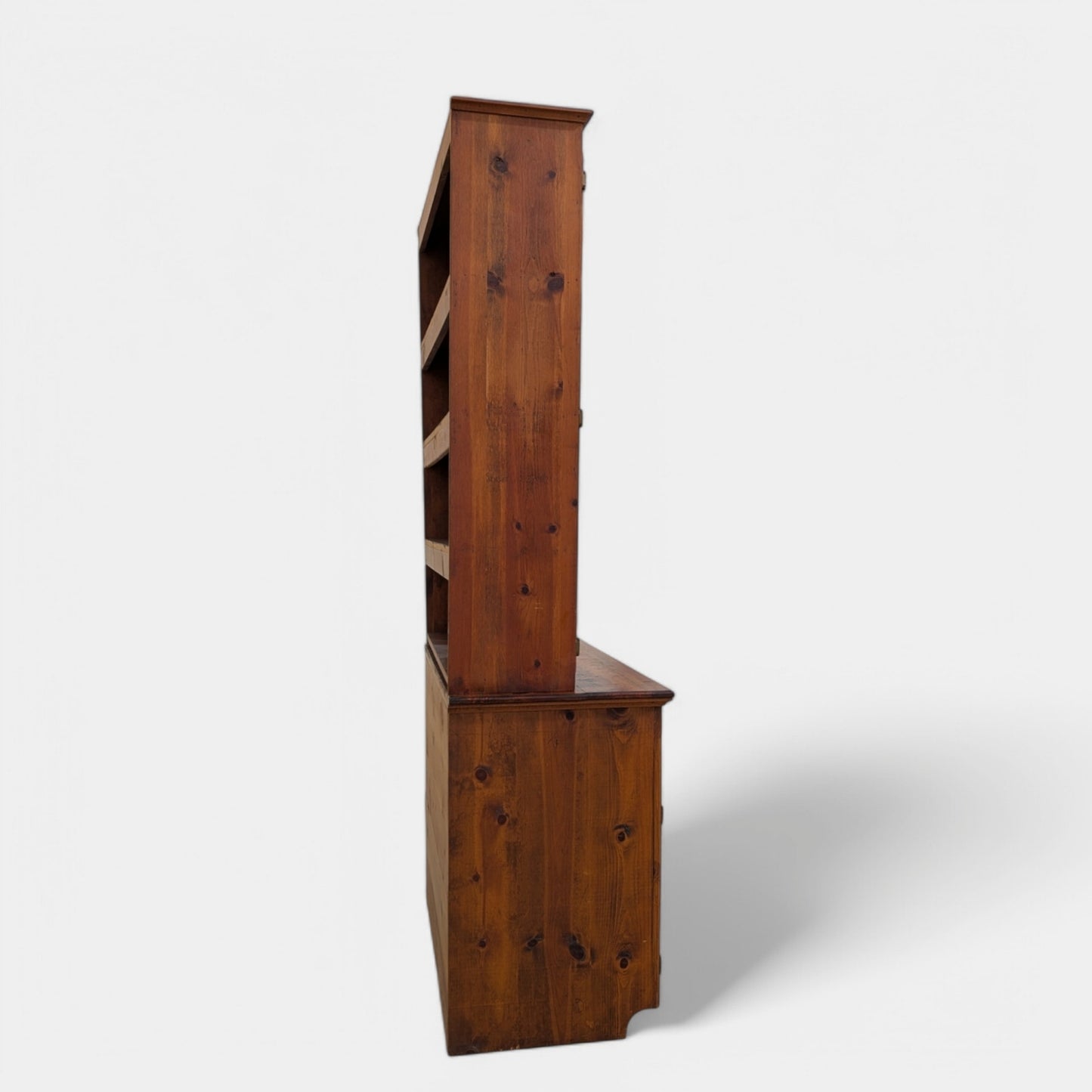 Antique Rustic Cupboard Hutch