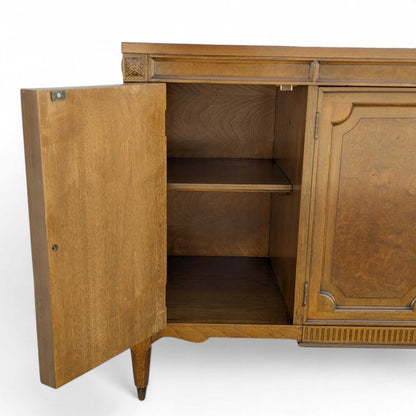 Mid-Century American of Martinsville Walnut Sideboard Buffet