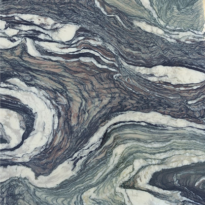 Postmodern Green Marble Coffee Table