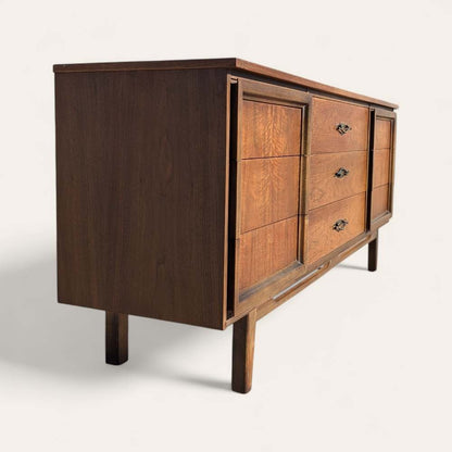LA Period Dresser, Bedroom, Nine Drawers, Credenza, Sideboard