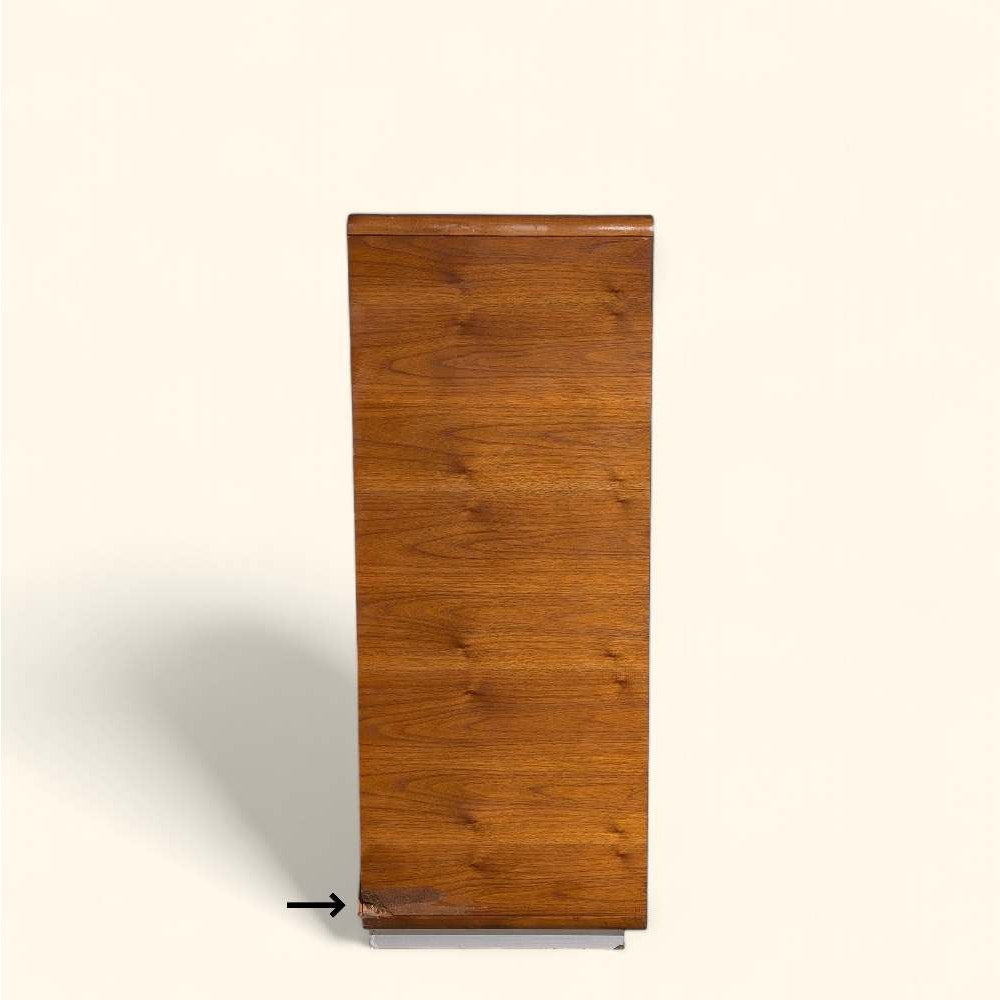 Vintage Brutalist Armoire, C. 1960s, Made in Canada