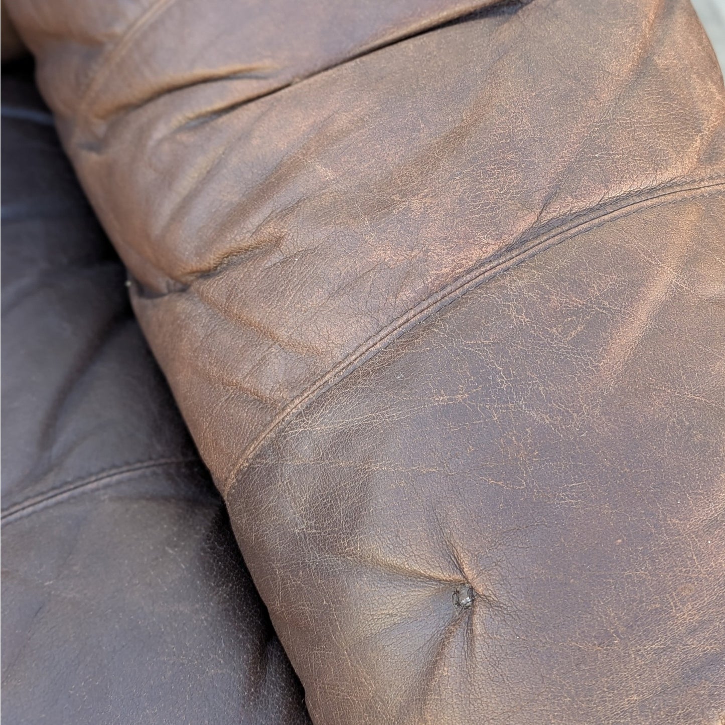 Leather Lounge Chairs, Pair c.1970s