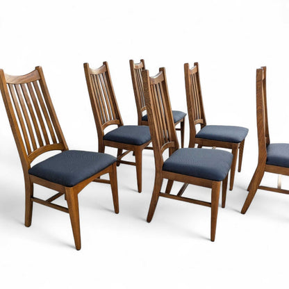 Set of 6 Mid Century Dining Chairs