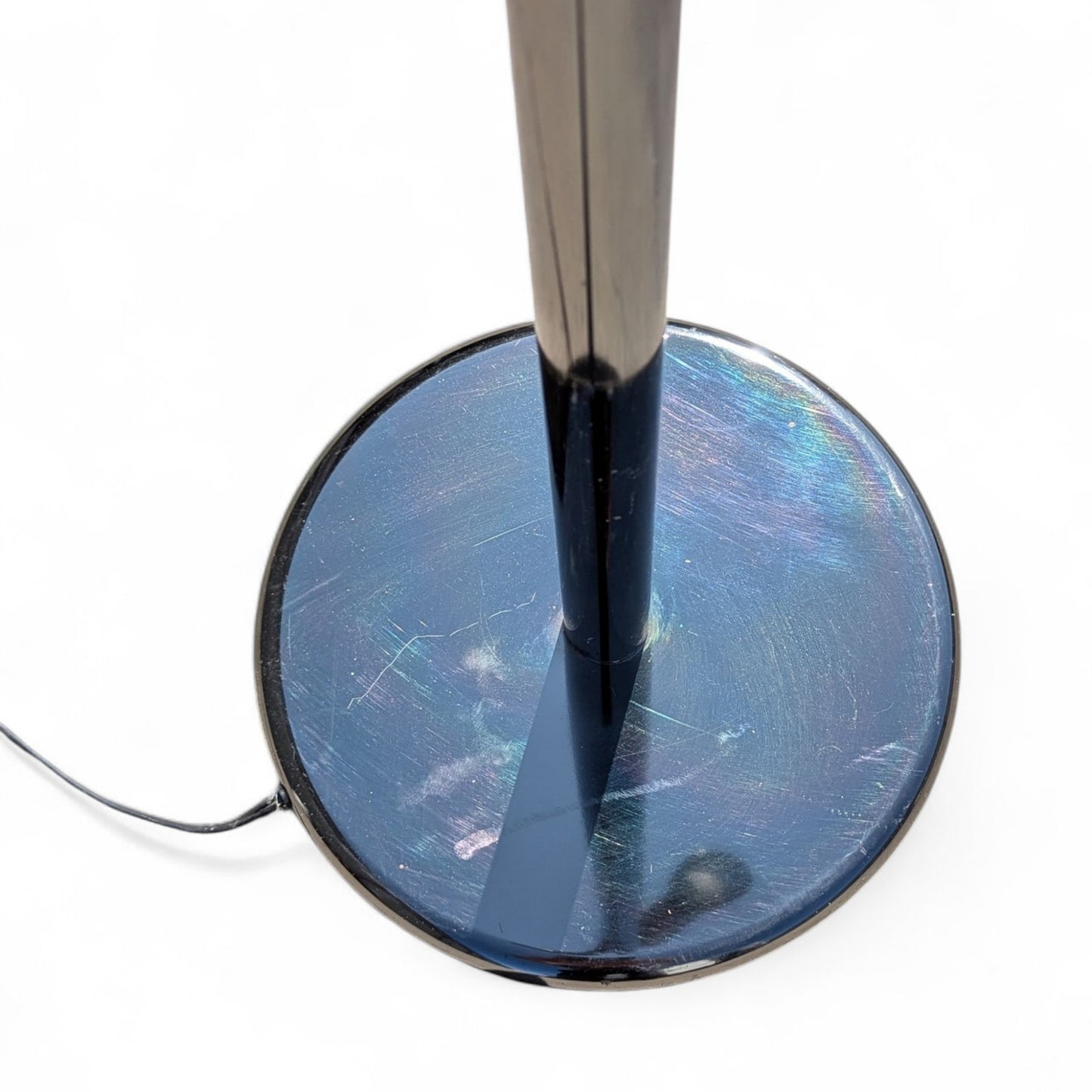 Mid-Century Chrome Floor Lamp with Adjustable Microphone-Style Shades, 1970s