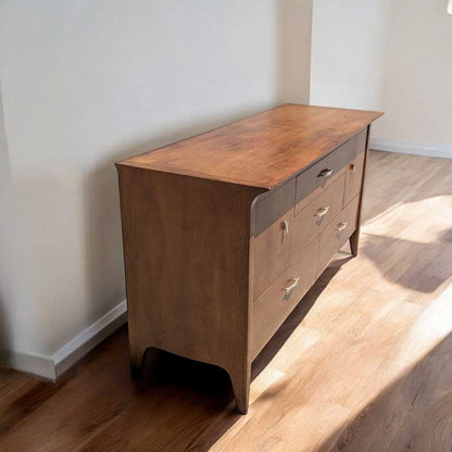 John Van Koert for Drexel “Profile” K37 Buffet – Mid Century Modern Credenza, 60" Wide, Restored Vintage Sideboard