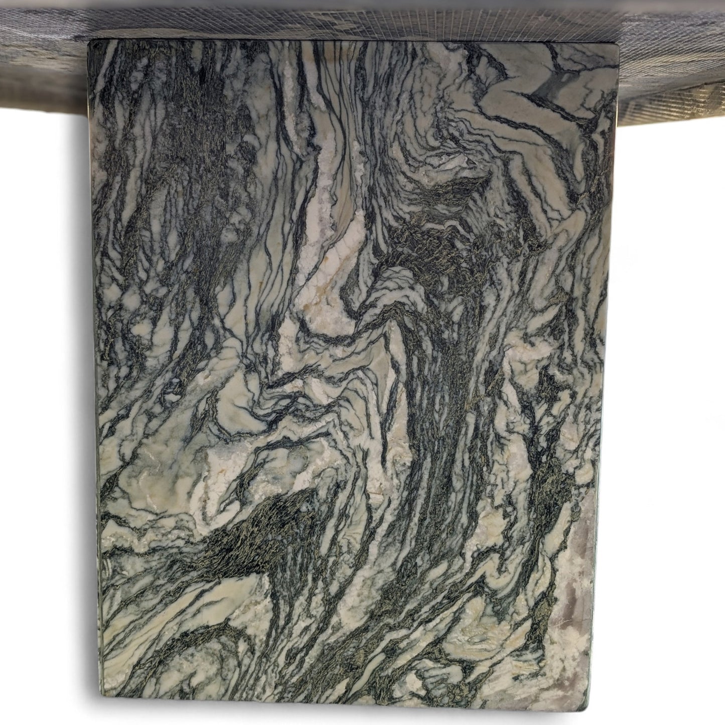 Postmodern Green Marble Coffee Table