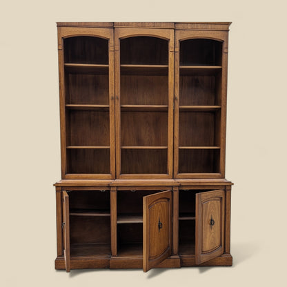 Vintage Hutch Cabinet by Drexel, Triune Collection, Mahogany