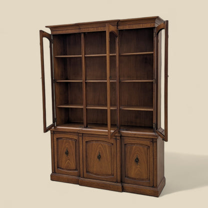 Vintage Hutch Cabinet by Drexel, Triune Collection, Mahogany