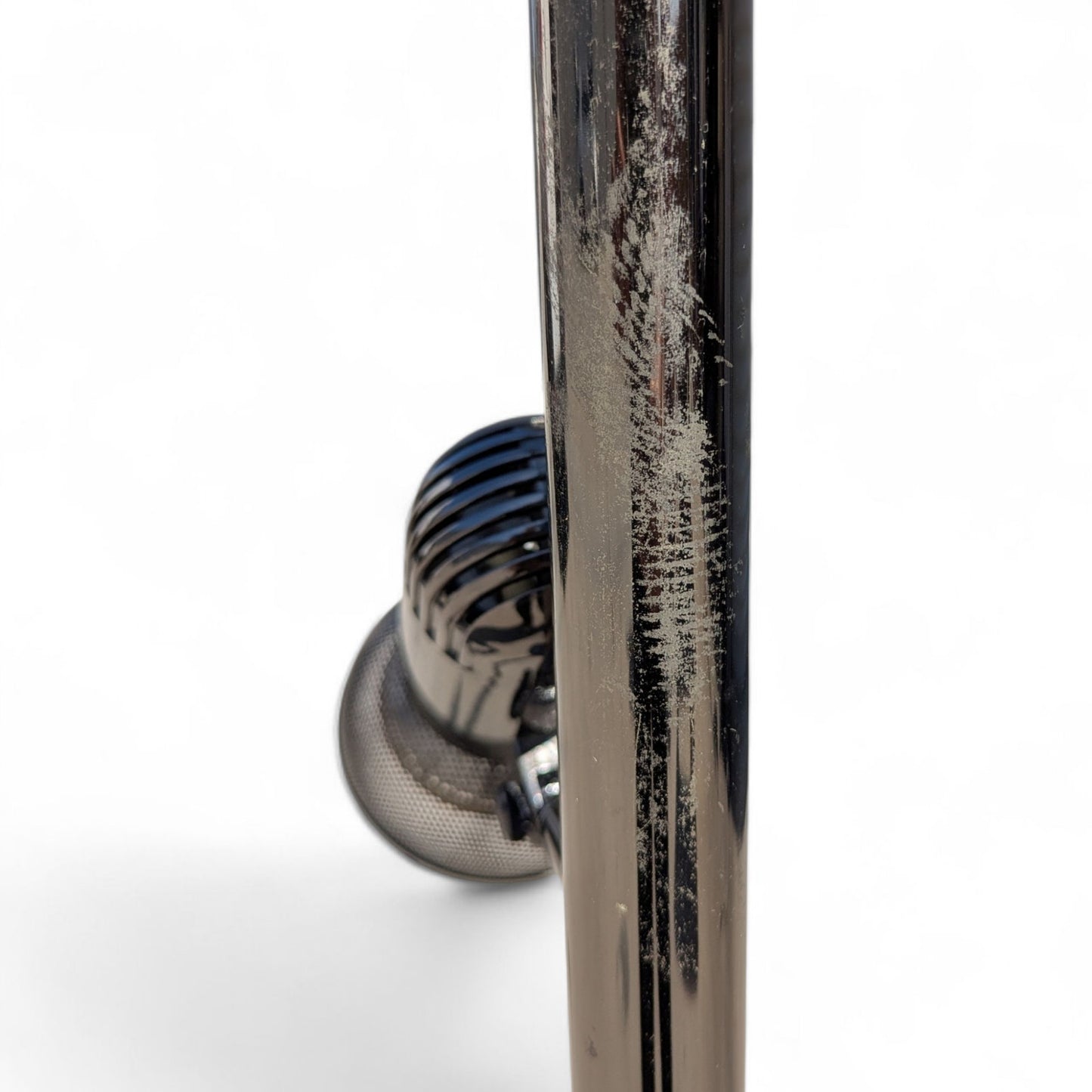 Mid-Century Chrome Floor Lamp with Adjustable Microphone-Style Shades, 1970s