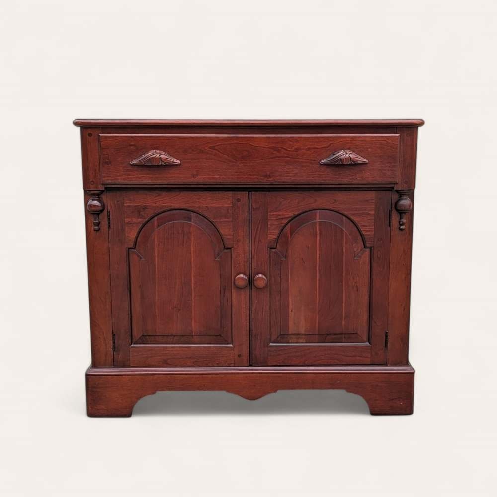 Vintage Buffet, Storage Entryway Cabinet, Cherry, Sideboard, Victorian, East Lake, Antique