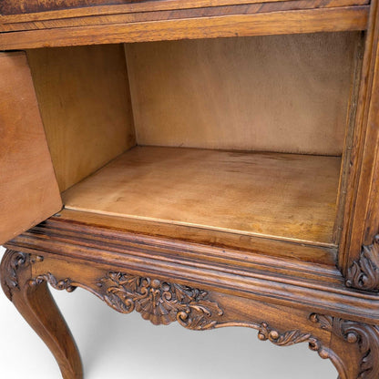 Pair of Antique French Louis XV Style Nightstands