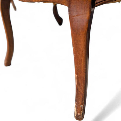 Pair of Vintage French Carved Armchairs