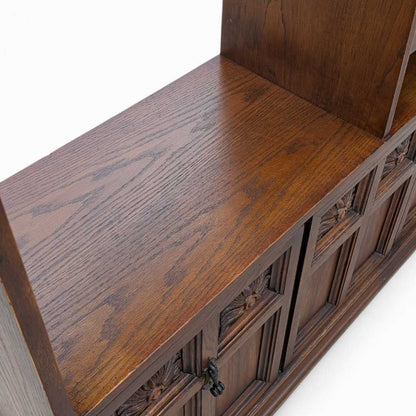 Vintage Freestanding Wall Unit – Spanish Revival, Rustic, MCM, Mid Century Modern