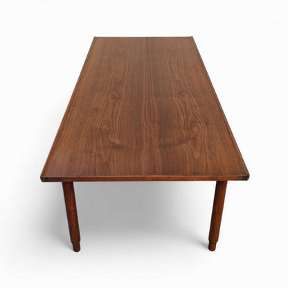 Teak Mid Century Coffee Table - Sculpted Legs, c. 1960s