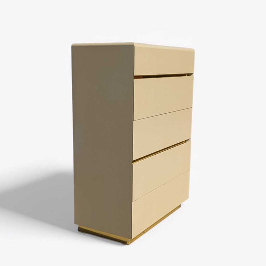 Lane Tallboy Dresser – Postmodern 5-Drawer Chest, Mid-Century Modern Design, Minimalist Storage