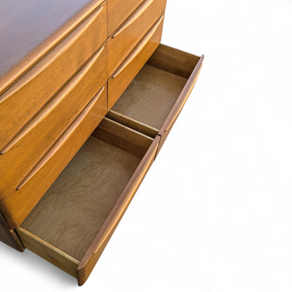 Heywood Wakefield 8 Drawer Lowboy Dresser