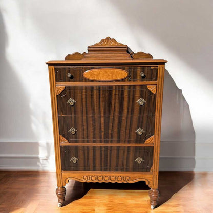 Art Deco Highboy Dresser, c. 1930s