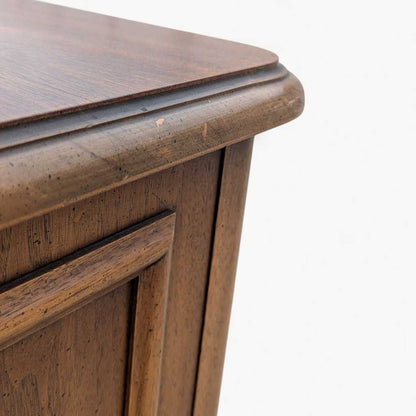 Drexel French Provincial Chest – Vintage 2 Drawer Dresser, Cabriole Legs, Ornate Carvings, 35.5" Wide, Solid Wood