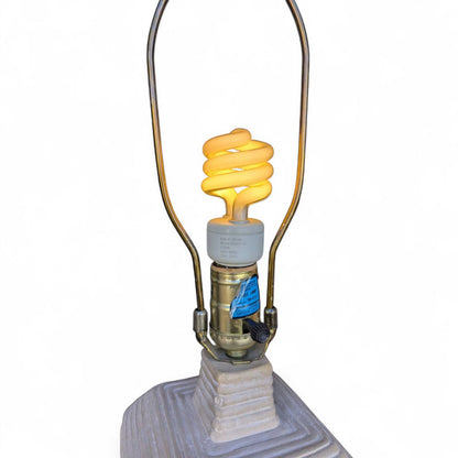1980s Postmodern Plaster Floor Lamp by Dynasty Gallery