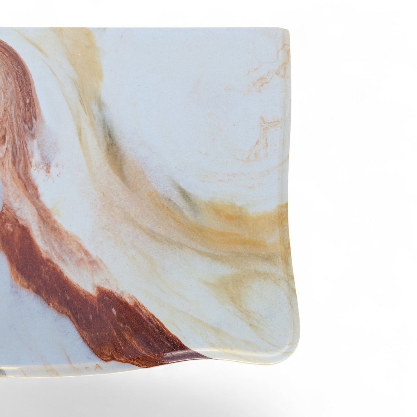 European-Inspired Three-Drawer Nightstand, Late 20th Century