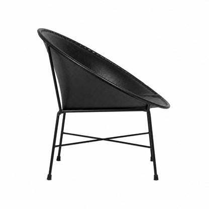 Pair - Handmade Leather Lounge Chair - Made to Order