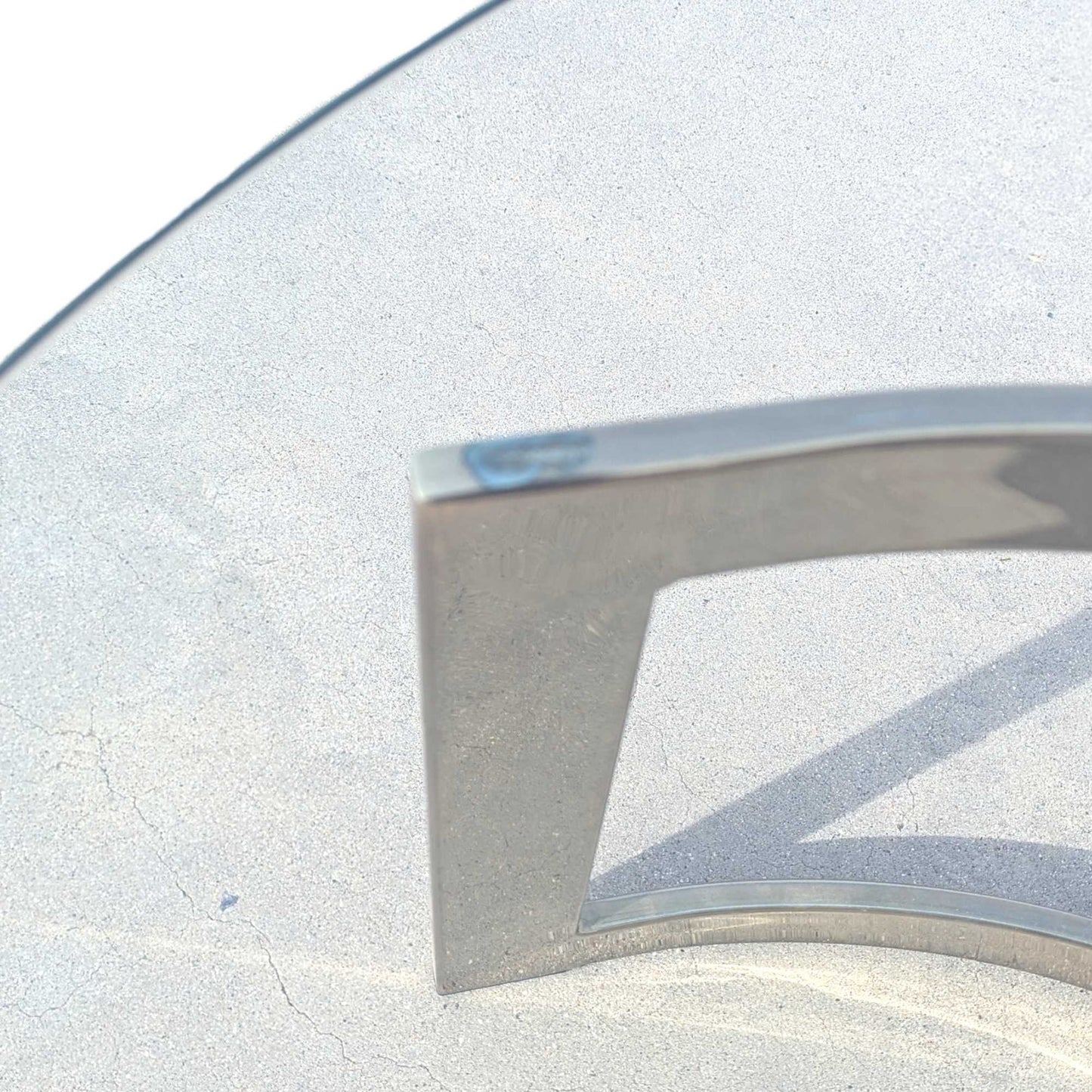 Brass + Glass Coffee Table, c. 1970s